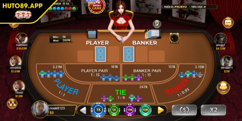 Baccarat HUTO89 Bí Mật Chinh Phục Sòng Bài Trực Tuyến 2 Quy tắc rút thêm bài Baccarat HUTO89