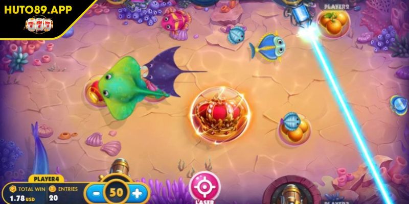 Bắn Cá Bingo HUTO89 Khám Phá Game Fishing Kết Hợp Săn Thưởng 2 Bắn cá Bingo HUTO89 lối chơi sáng tạo cho game thủ Việt