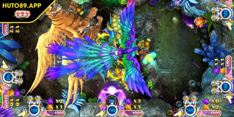 Bắn Cá Super Boss HUTO89 Chinh Phục Đại Dương Rinh Thưởng 3 Bắn cá Super Boss HUTO89 theo hình răng bi