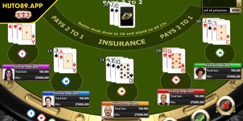 Blackjack HUTO89 Bí Quyết Chinh Phục Game Từ Chuyên Gia 3 Bật mí chiến thuật chơi Blackjack HUTO89 từ cao thủ
