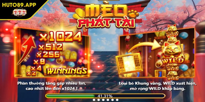 Mèo Phát Tài HUTO89 Giải Mã Siêu Phẩm Nổ Hũ Đỉnh Cao 2025 1 Khám phá siêu phẩm game nổ hũ Mèo Phát Tài HUTO89