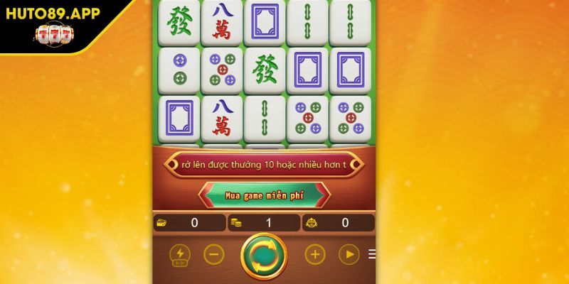Tự Rút Mạt Chược HUTO89 Chinh Phục Game Slot Triệu Đô 2 Thao tác quay thưởng tự rút mạt chược HUTO89